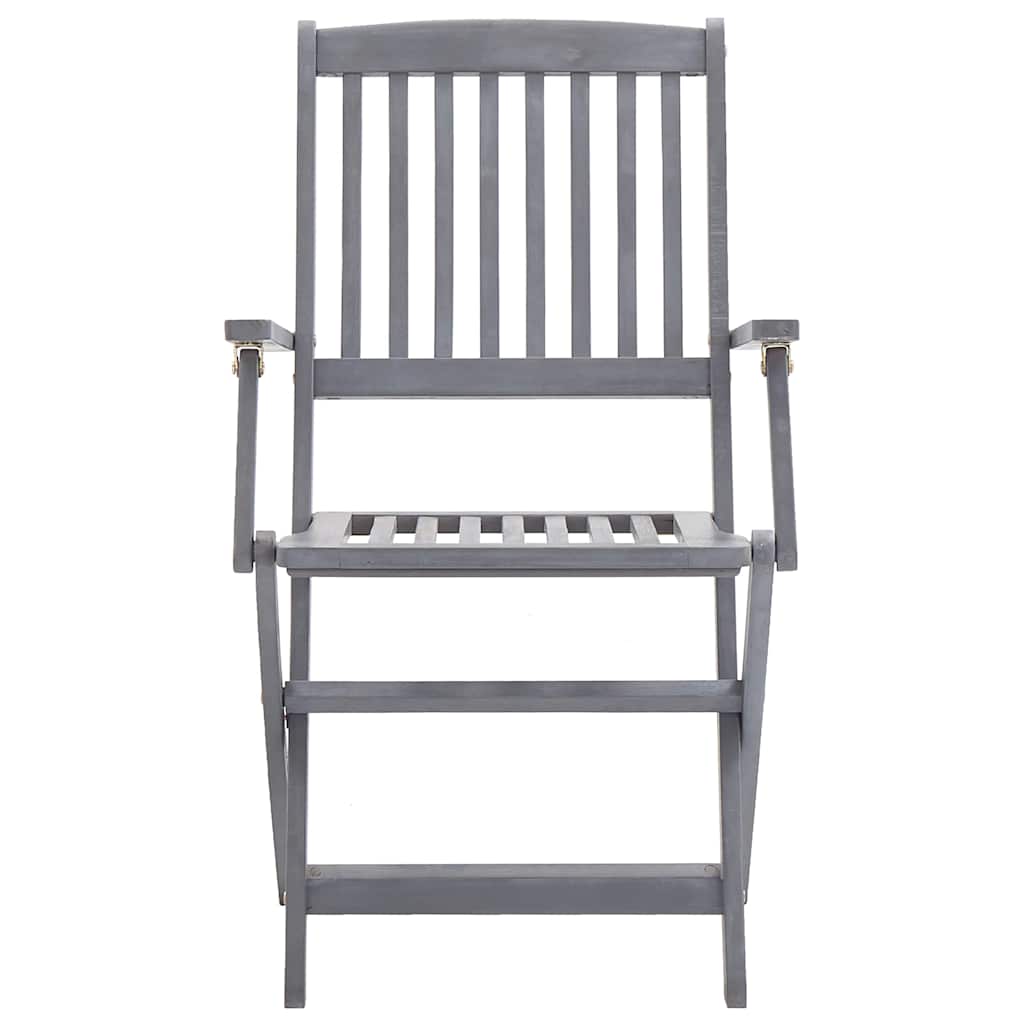 Tuinstoelen 4 St Inklapbaar Met Kussens Massief Acaciahout