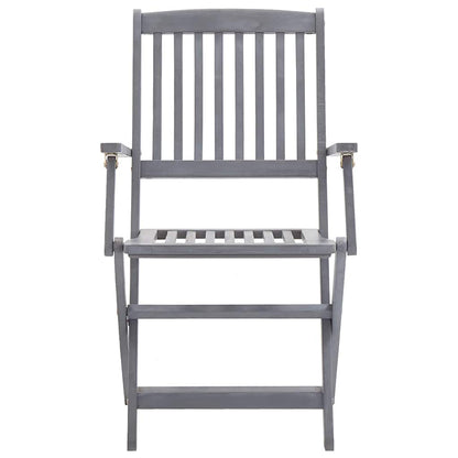 Tuinstoelen 4 St Inklapbaar Met Kussens Massief Acaciahout