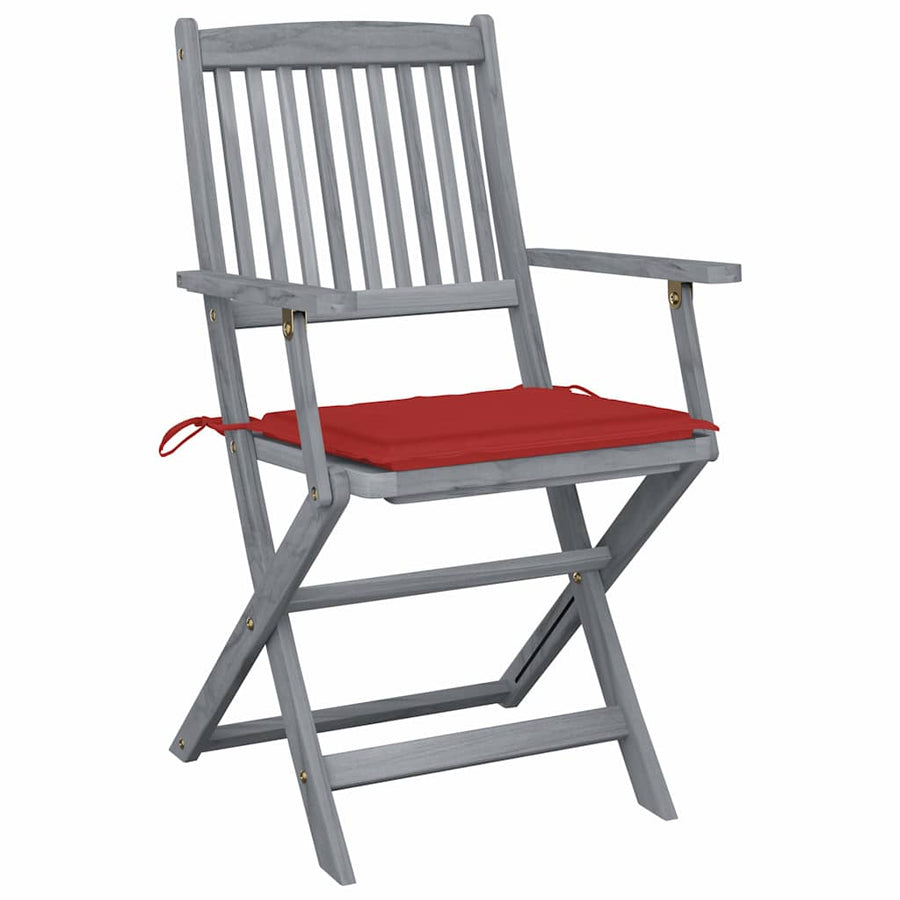 Tuinstoelen Inklapbaar Met Kussens Massief Acaciahout 4