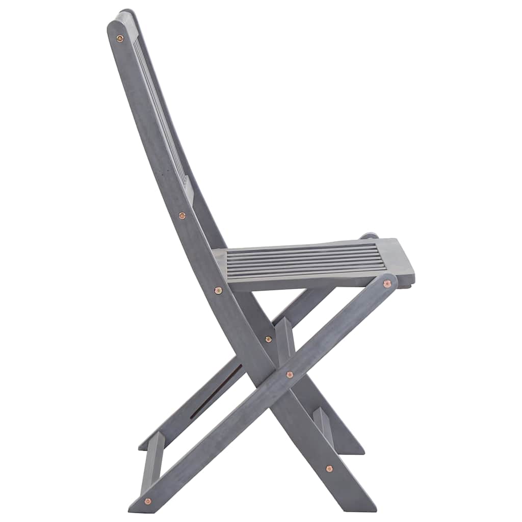Tuinstoelen Inklapbaar Met Kussens Massief Acaciahout 2 Crème