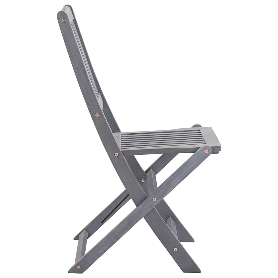 Tuinstoelen Inklapbaar Met Kussens Massief Acaciahout 2 Crème