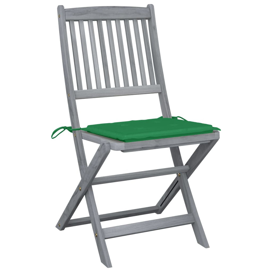 Tuinstoelen Inklapbaar Met Kussens Massief Acaciahout 2