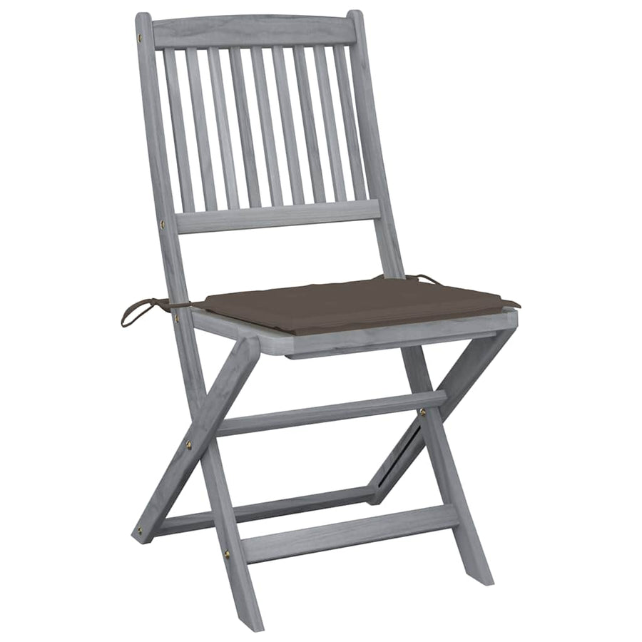 Tuinstoelen Inklapbaar Met Kussens Massief Acaciahout 2