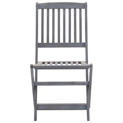 Tuinstoelen Inklapbaar Met Kussens Massief Acaciahout 2 Taupe