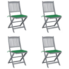 Tuinstoelen Inklapbaar Met Kussens Massief Acaciahout 4