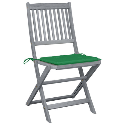 Tuinstoelen Inklapbaar Met Kussens Massief Acaciahout 4