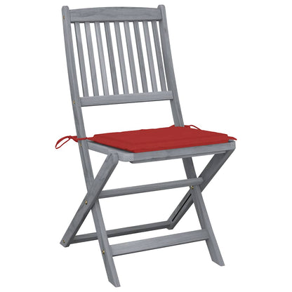 Tuinstoelen Inklapbaar Met Kussens Massief Acaciahout 4