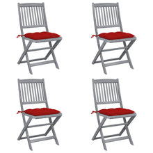 Tuinstoelen Inklapbaar Met Kussens Massief Acaciahout 4