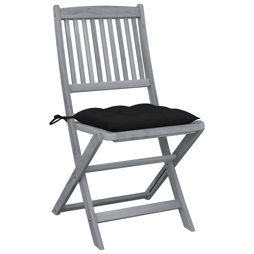 Tuinstoelen Inklapbaar Met Kussens Massief Acaciahout 4