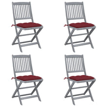 Tuinstoelen Inklapbaar Met Kussens Massief Acaciahout 4
