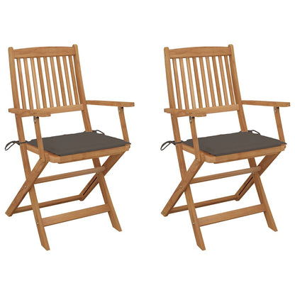 Tuinstoelen Inklapbaar Met Kussens Massief Acaciahout 2