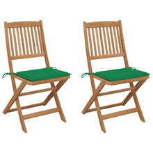 Tuinstoelen Inklapbaar Met Kussens Massief Acaciahout 2