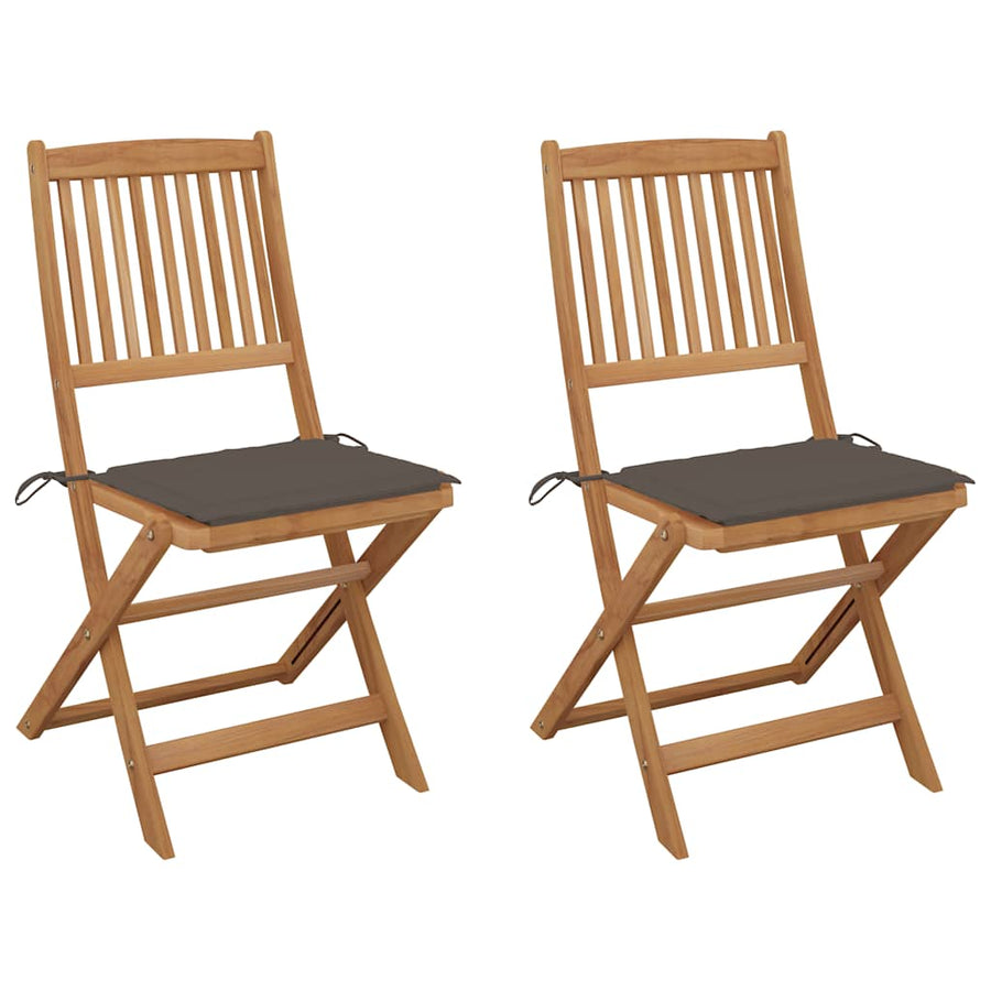 Tuinstoelen Inklapbaar Met Kussens Massief Acaciahout 2