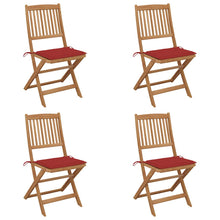 Tuinstoelen Inklapbaar Met Kussens Massief Acaciahout 4