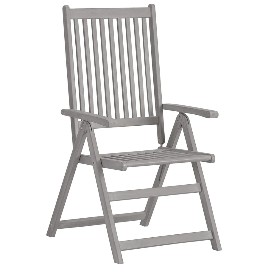 Tuinstoelen Verstelbaar Met Kussens Massief Acaciahout 3