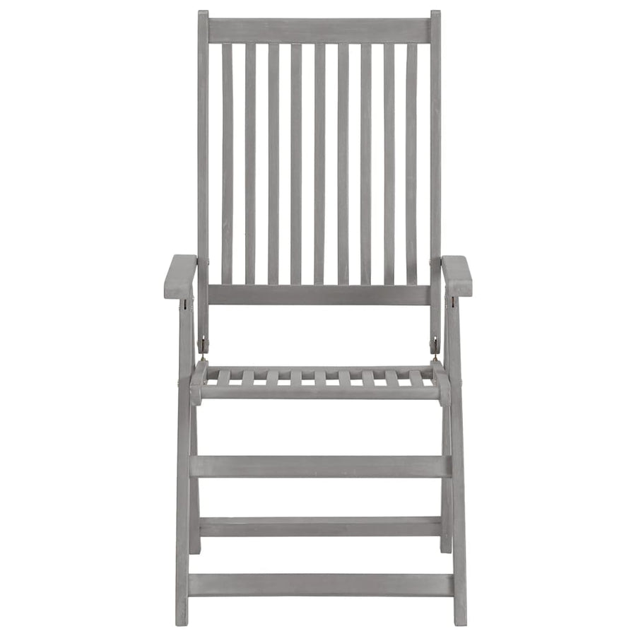 Tuinstoelen Verstelbaar Met Kussens Massief Acaciahout 3