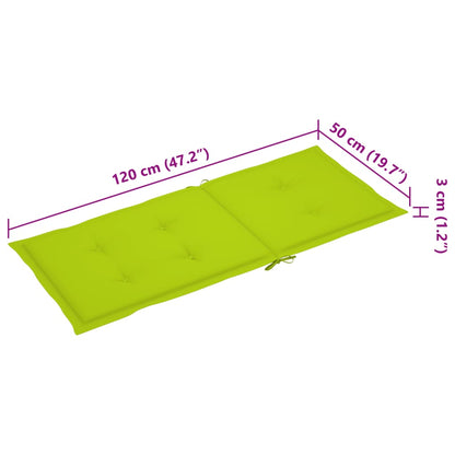 Tuinstoelen Verstelbaar Met Kussens Massief Acaciahout 3