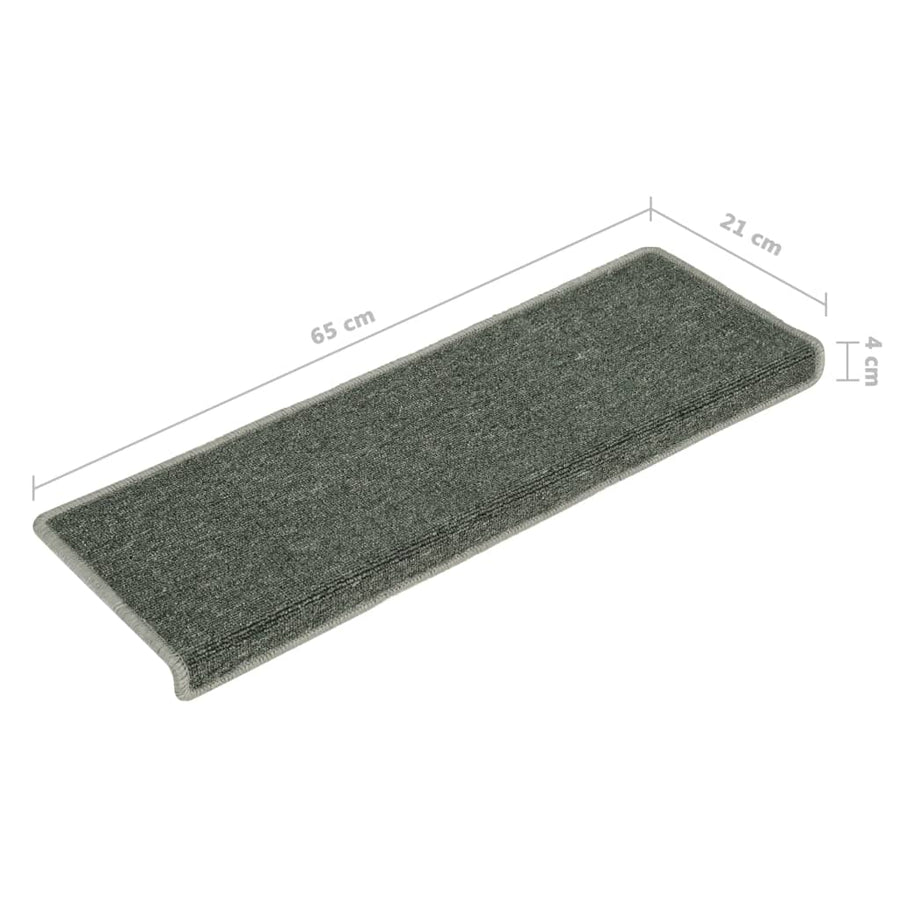 Trapmatten 65X21X4 Cm 15 65 x 25 cm Groen