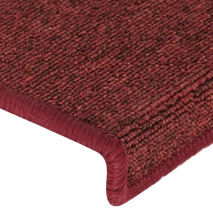 Trapmatten 65X21X4 Cm Matrood 15 65 x 25 cm matte red