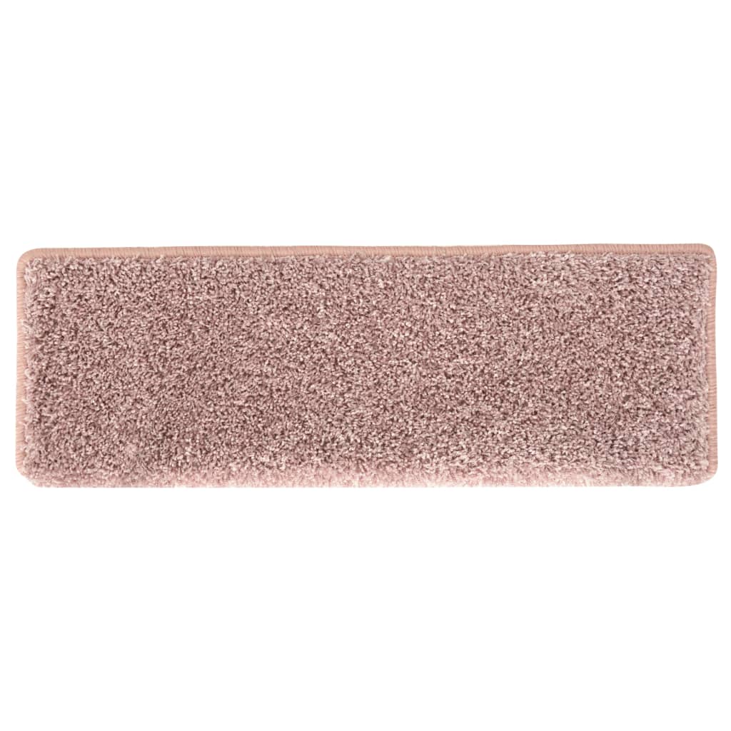 Trapmatten 65X21X4 Cm 15 Wit en roze