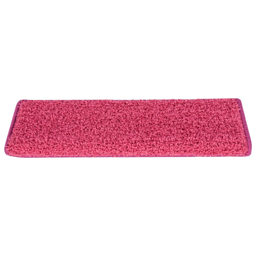 Trapmatten 15 St 65X21X4 Cm Roze 65 x 25 cm