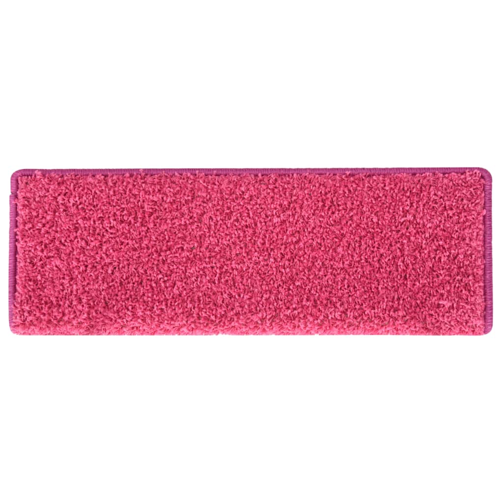 Trapmatten 15 St 65X21X4 Cm Roze 65 x 25 cm