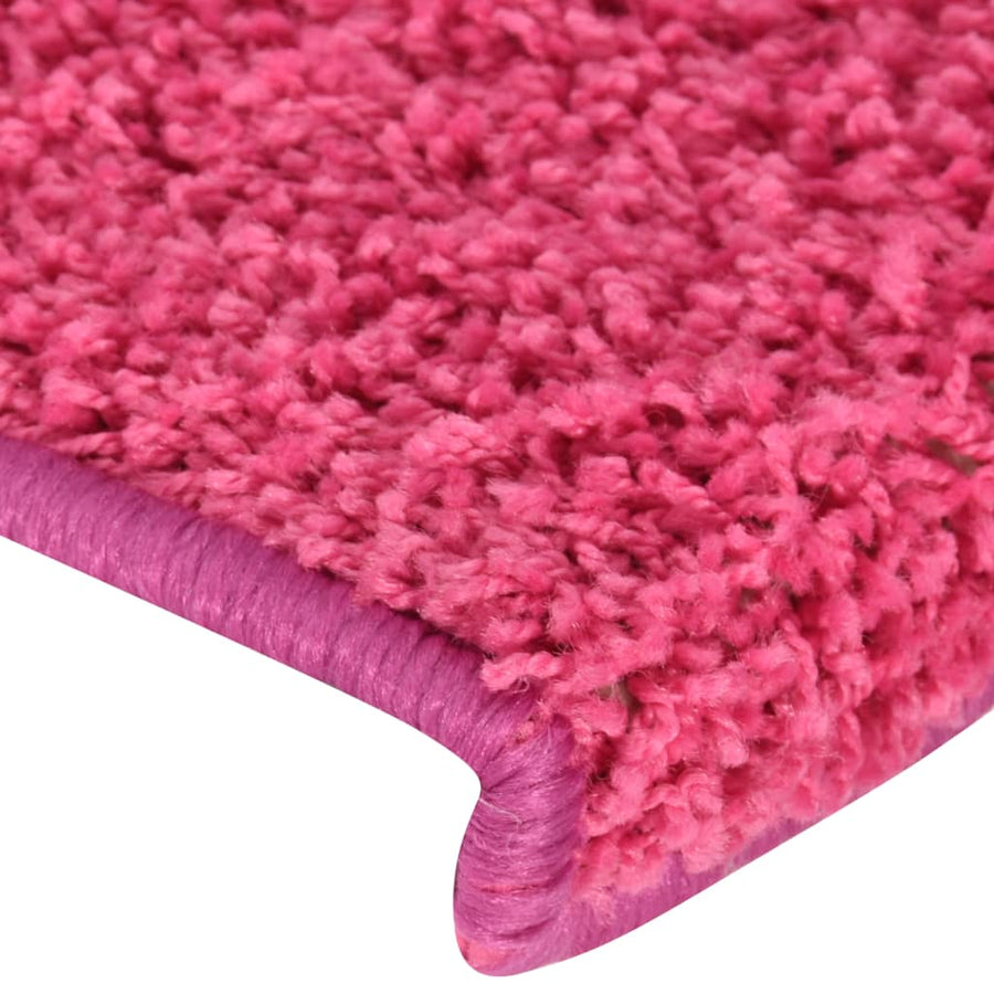 Trapmatten 15 St 65X21X4 Cm Roze 65 x 25 cm