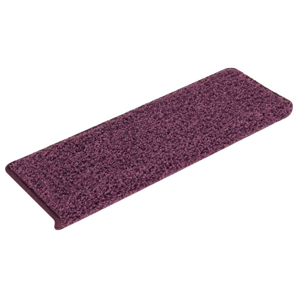 Trapmatten 15 St 65X21X4 Cm Donkerpaars dark purple