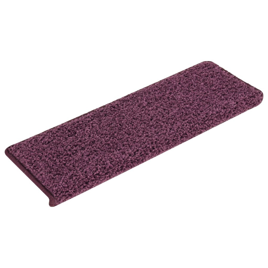Trapmatten 15 St 65X21X4 Cm Donkerpaars dark purple
