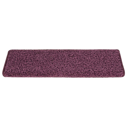 Trapmatten 15 St 65X21X4 Cm Donkerpaars dark purple