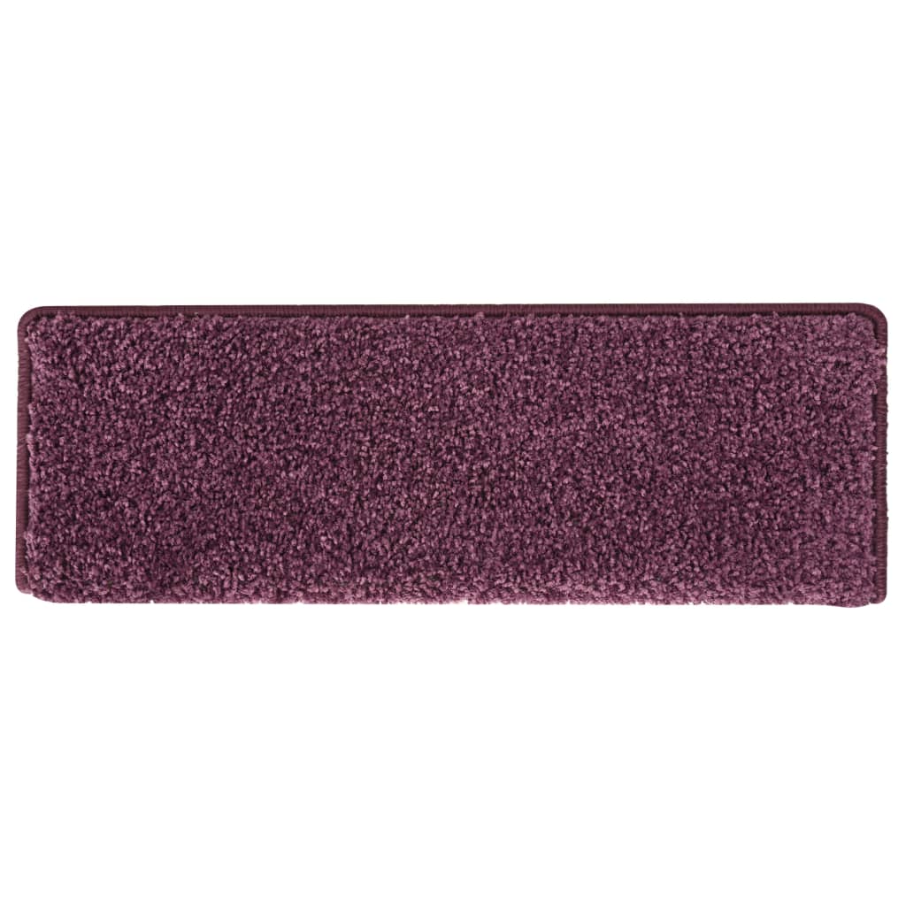Trapmatten 15 St 65X21X4 Cm Donkerpaars dark purple