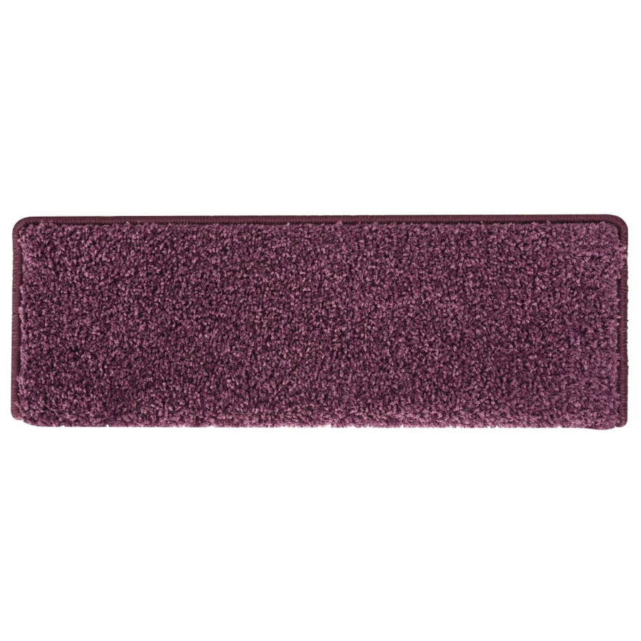 Trapmatten 15 St 65X21X4 Cm Donkerpaars dark purple