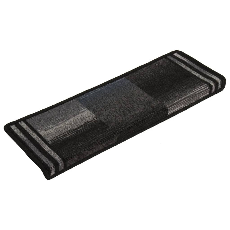 Trapmatten Zelfklevend 65X21X4 Cm Zwart en grijs Rechthoekig
