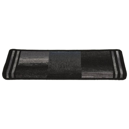 Trapmatten Zelfklevend 65X21X4 Cm Zwart en grijs Rechthoekig