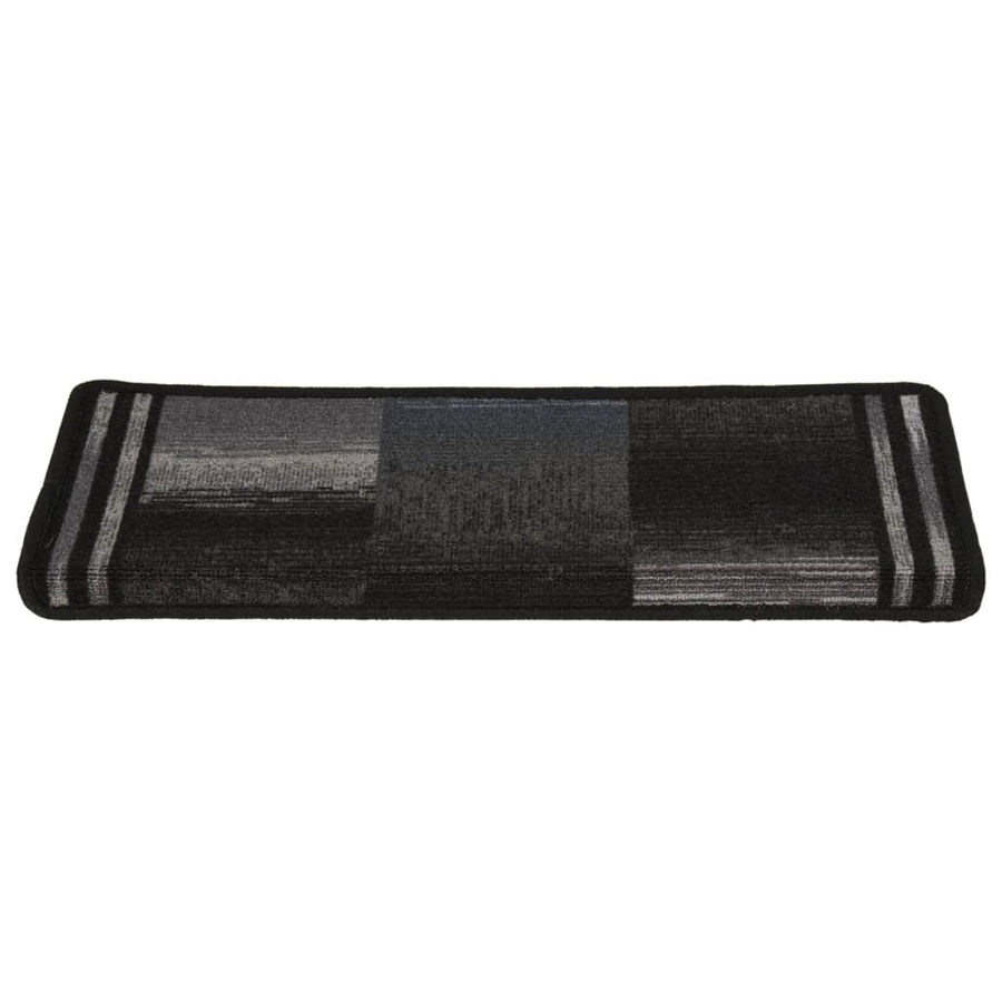 Trapmatten Zelfklevend 65X21X4 Cm Zwart en grijs Rechthoekig