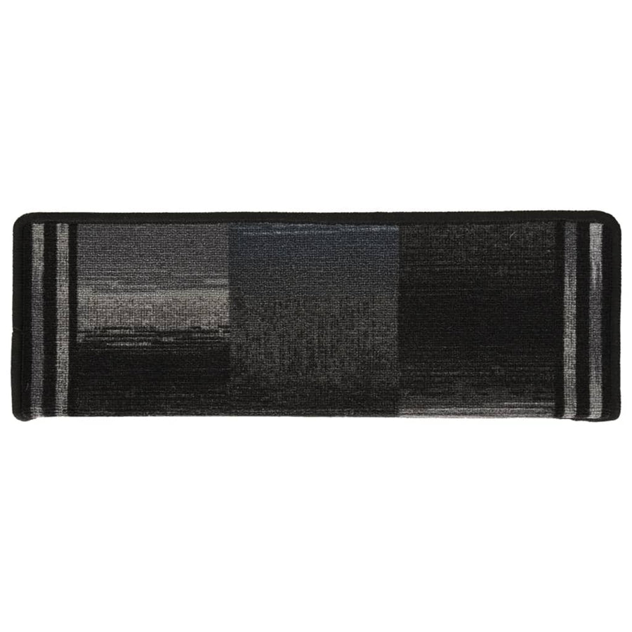 Trapmatten Zelfklevend 65X21X4 Cm Zwart en grijs Rechthoekig