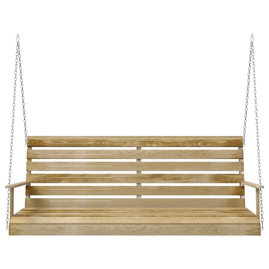Schommelbank Geïmpregneerd Grenenhout 155 x 65 x 60 cm
