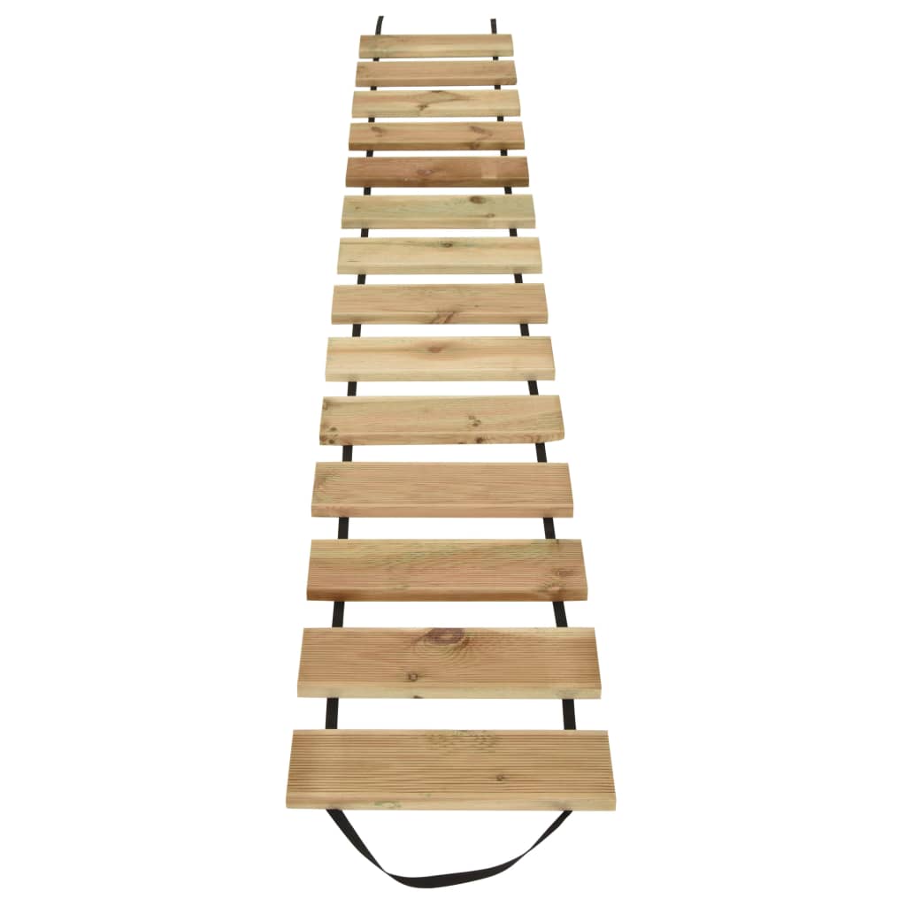 Tuinpad oprolbaar 50x300 cm geïmpregneerd grenenhout 50 x 300 cm