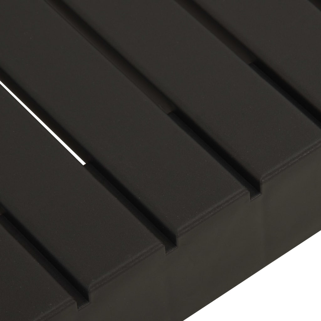 -Delige Loungeset Met Kussens Kunststof Grijs