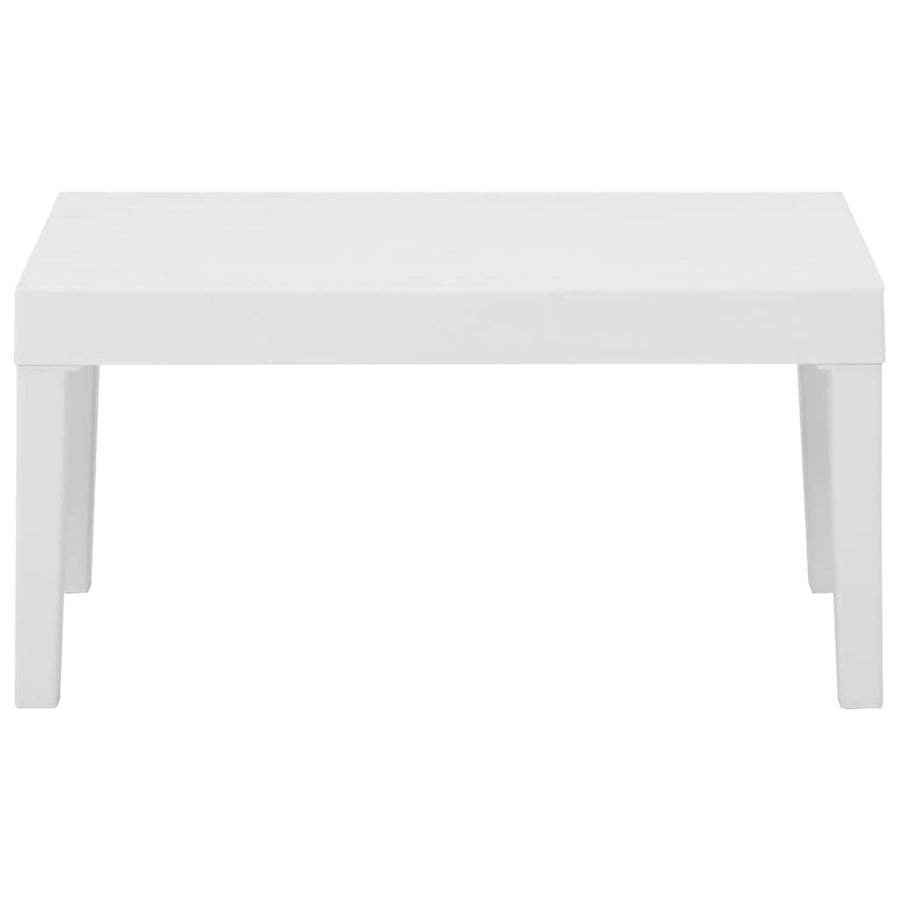 -Delige Loungeset Met Kussens Kunststof 6 Wit
