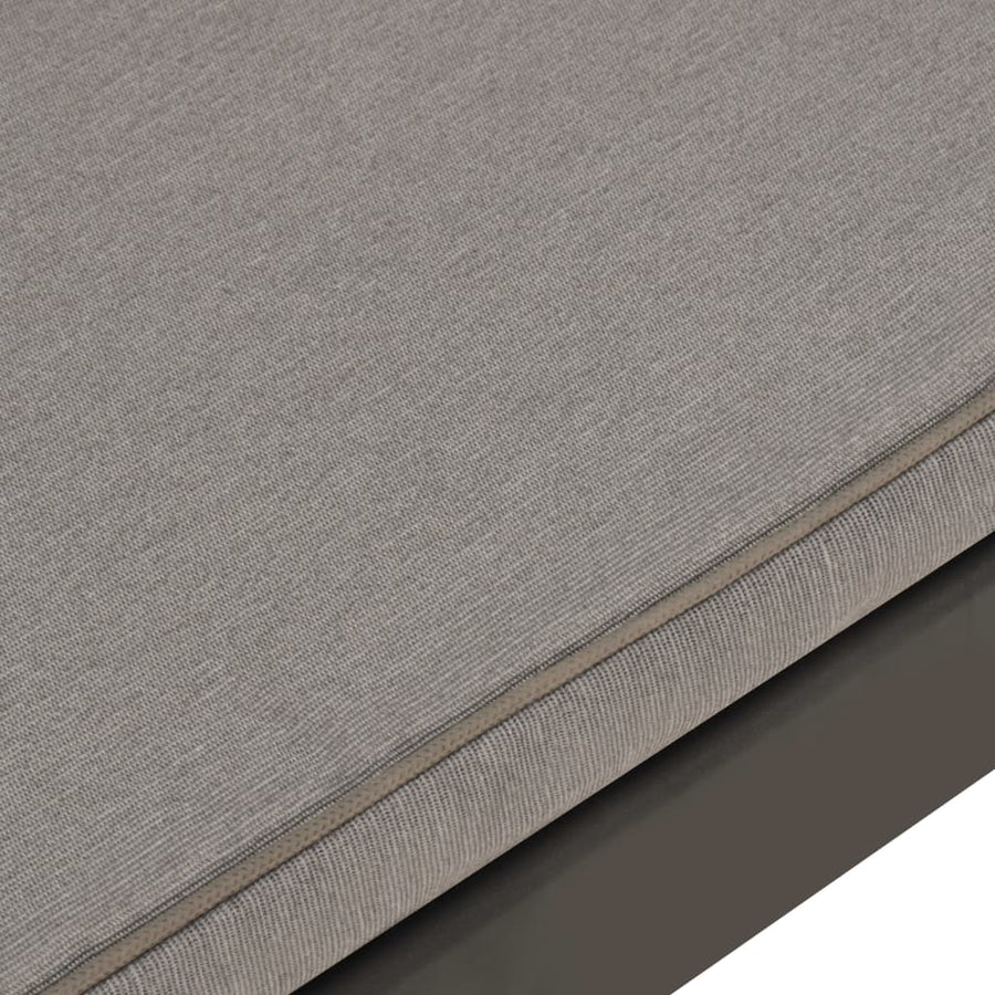 -Delige Loungeset Met Kussens Kunststof 6 Grijs