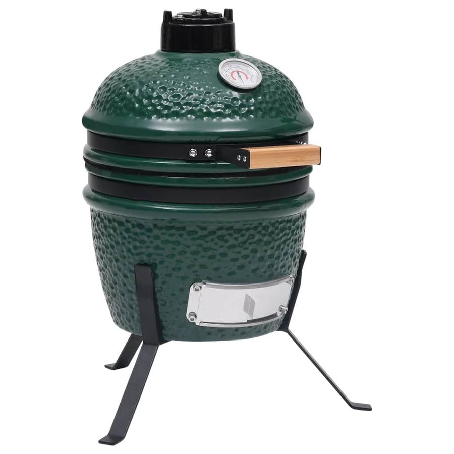 Kamado Barbecue 56 Cm Keramiek Groen