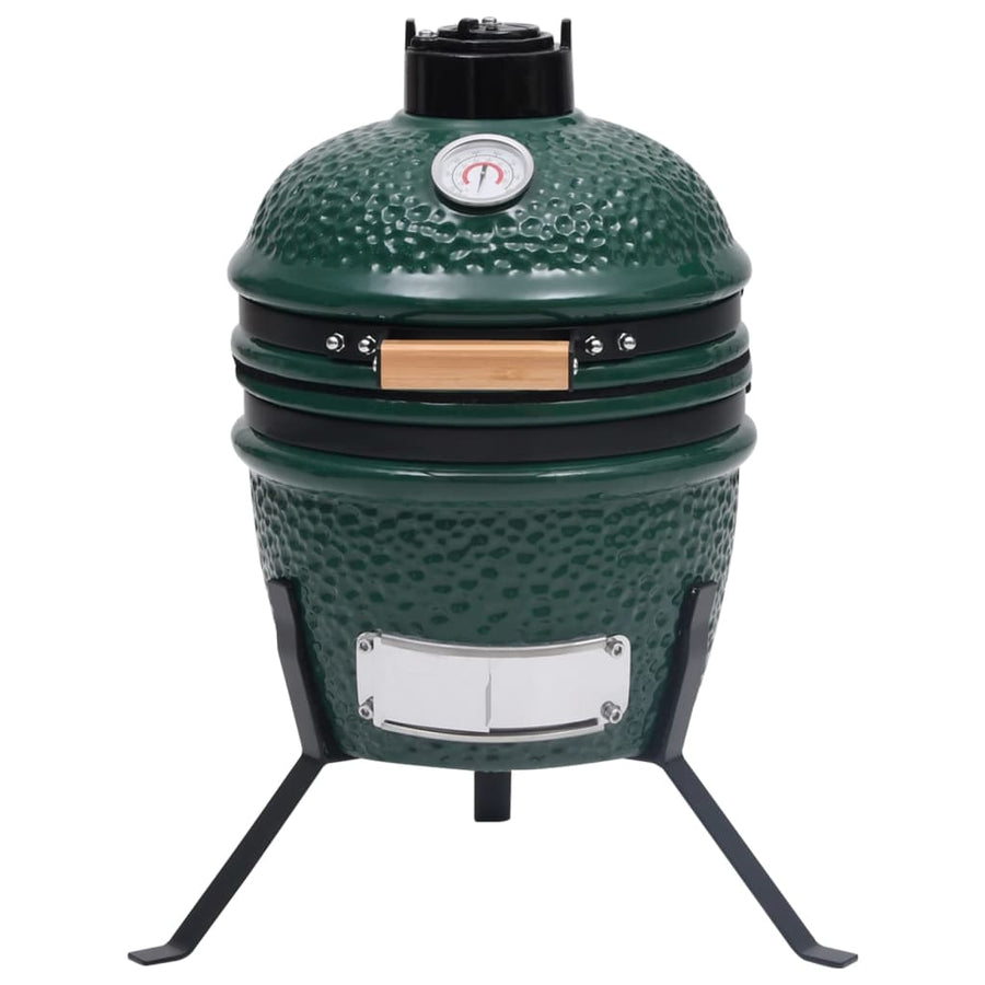 Kamado Barbecue 56 Cm Keramiek Groen