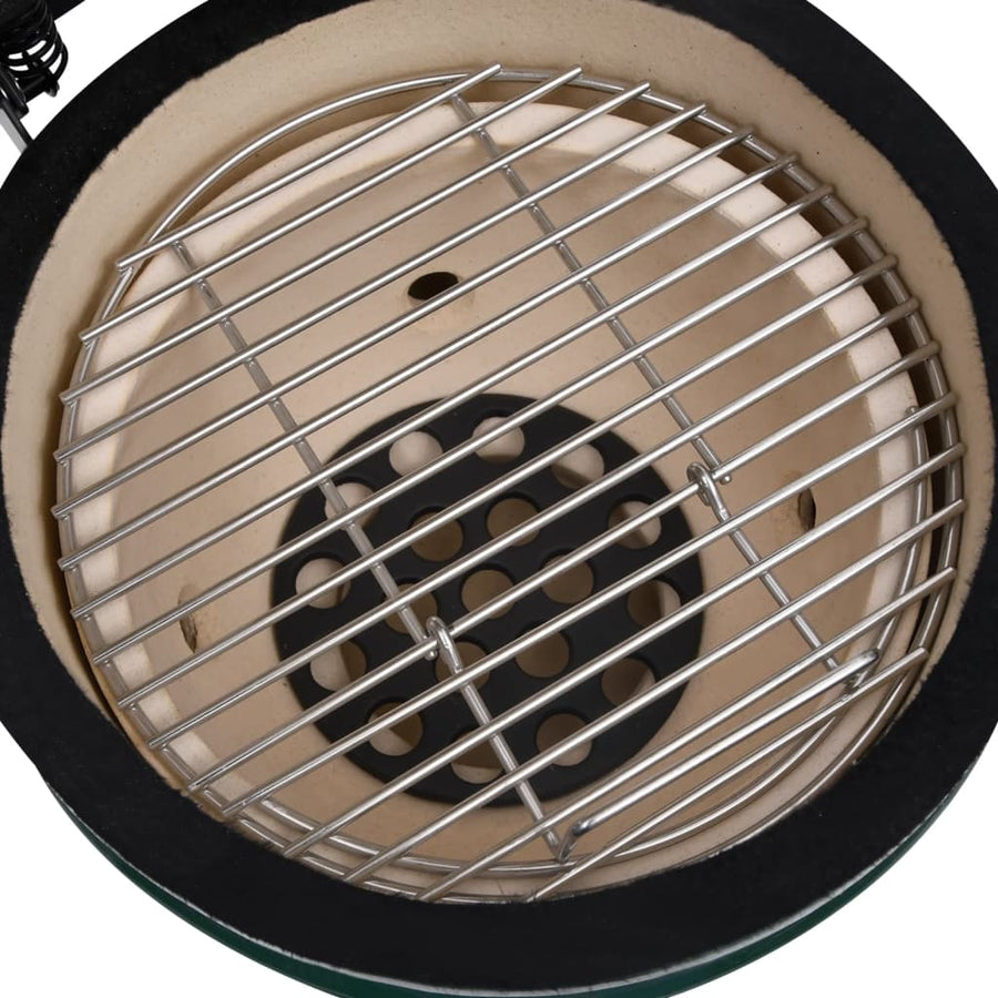 Kamado Barbecue 56 Cm Keramiek Groen