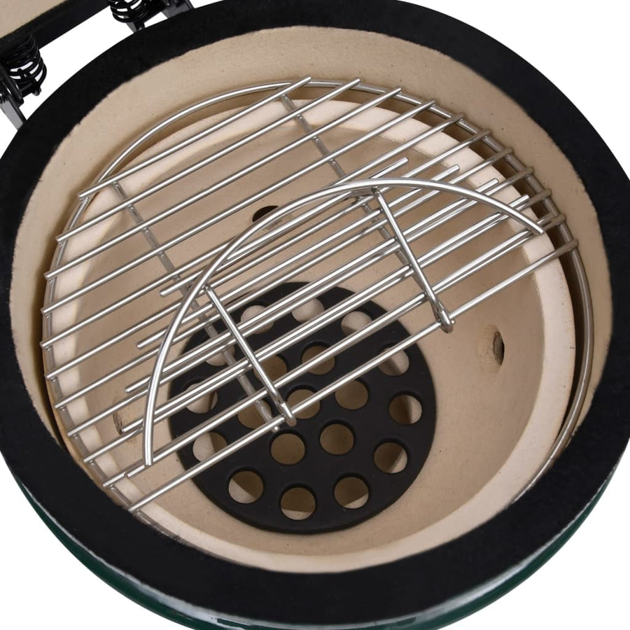 Kamado Barbecue 56 Cm Keramiek Groen