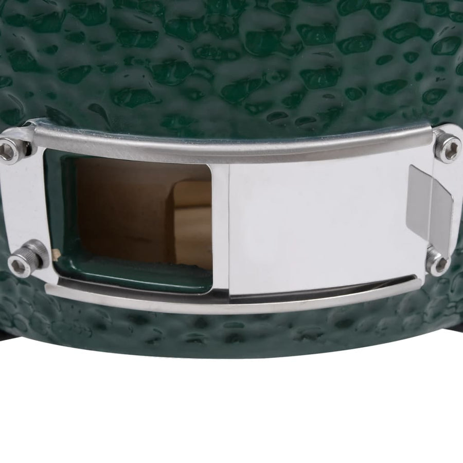 Kamado Barbecue 56 Cm Keramiek Groen