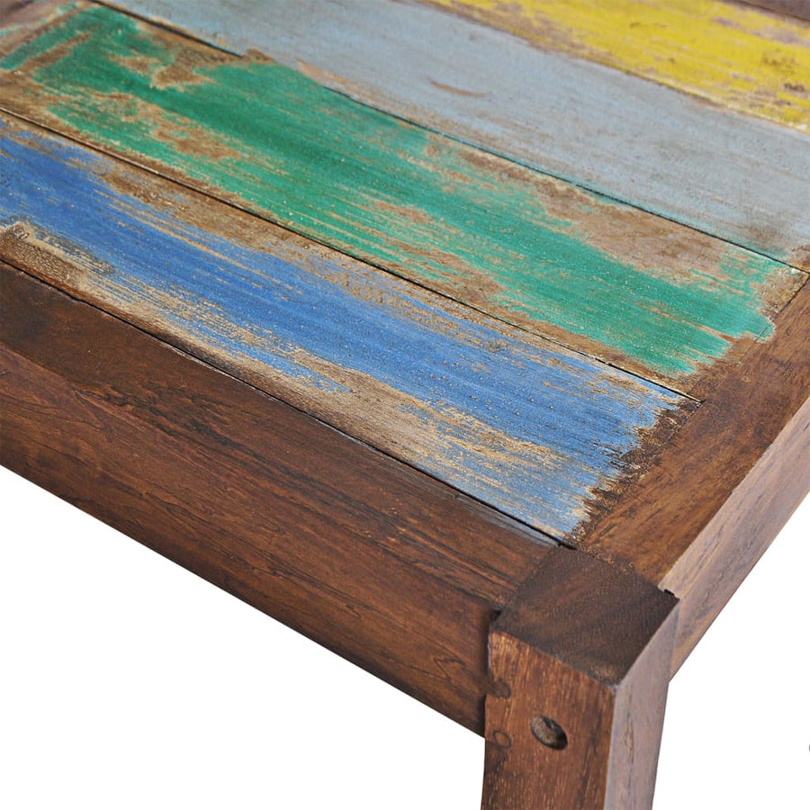 Eetkamerstoelen Massief Gerecycled Hout 4