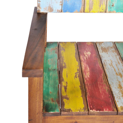 Bankje 115 cm massief gerecycled hout