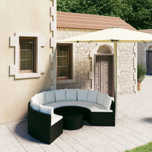 7-Delige Loungeset Met Kussens Poly Rattan 6