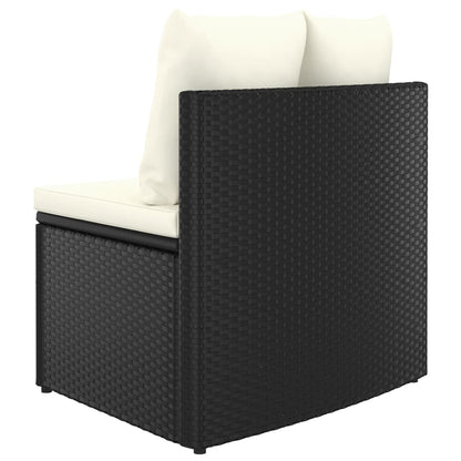-Delige Loungeset Met Kussens Poly Rattan 9